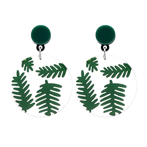 Boucles d'oreilles acryliques transparentes pour vos soirées d'été