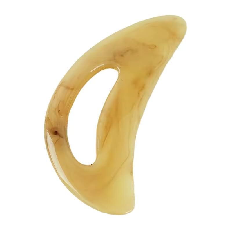 Body Gua Sha Massage Tool, Larger Handle Body Shaping, Back Neck Face Leg Lymphatic Drainage, Muscle Flexor Release, Soft Tissue, Shoulder, Belly Scraping, Anti-Cellulite, Sculpting Therapy Men, Women