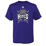 NBA Sacramento Kings Short Sleeve Tee Team Logo Youth 8-20