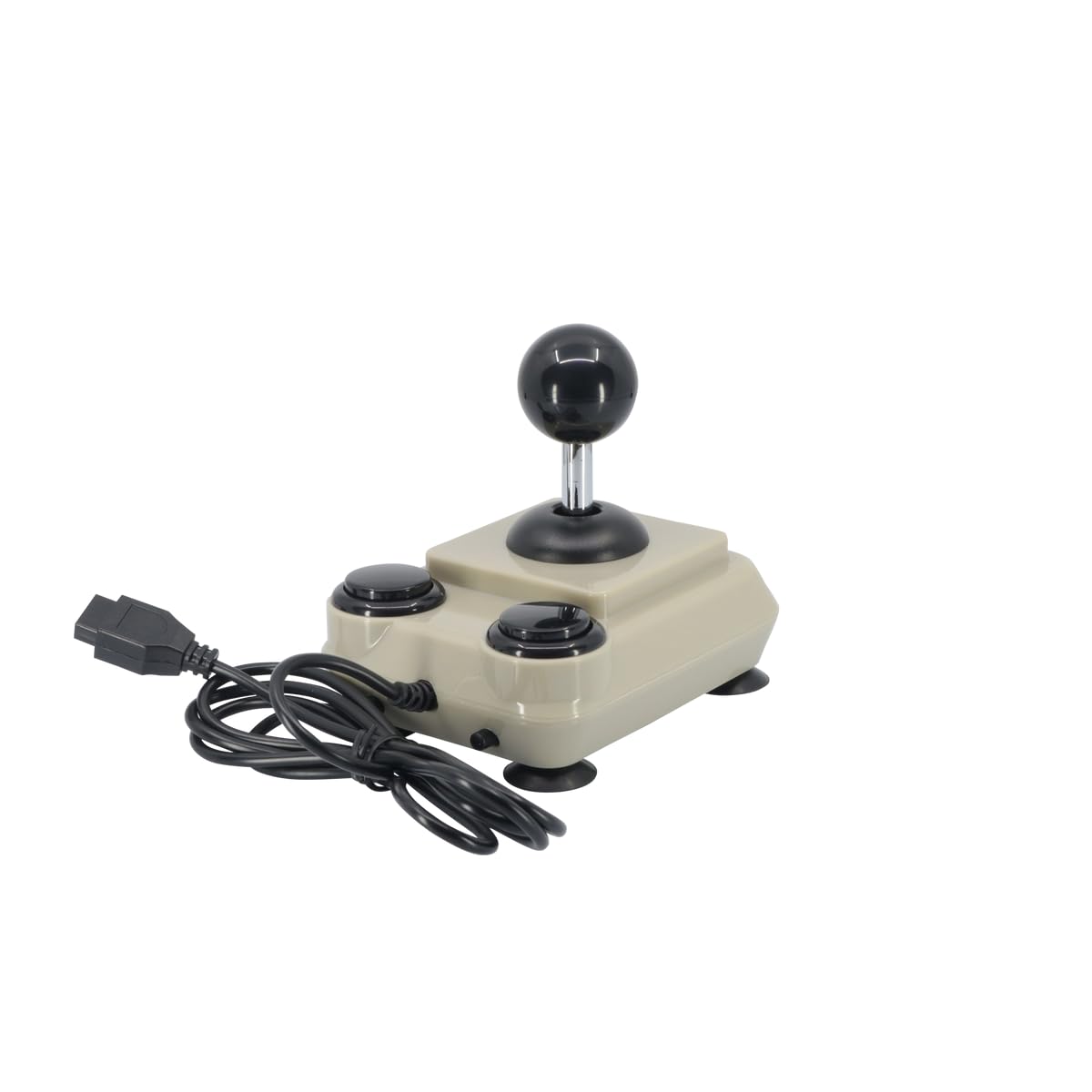 ArcadeR Joystick standard a 9 pin compatibile con Atari, Commodore, Sega ecc., Colori:Beige