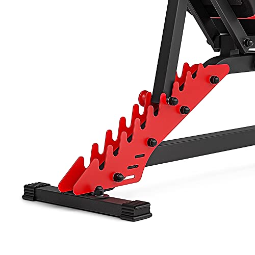 Marbo Sport Dubbelzijdig verstelbare trainingsbank MS-L102 | zwart of rood - naar keuze | Made in EU - Image 7