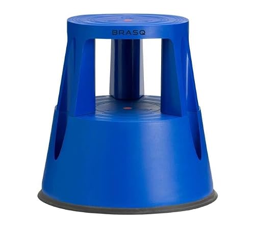 Tritthocker mit Rollen Brasq ST200 Comfort – Elefantenfuß, belastbar bis 150 kg