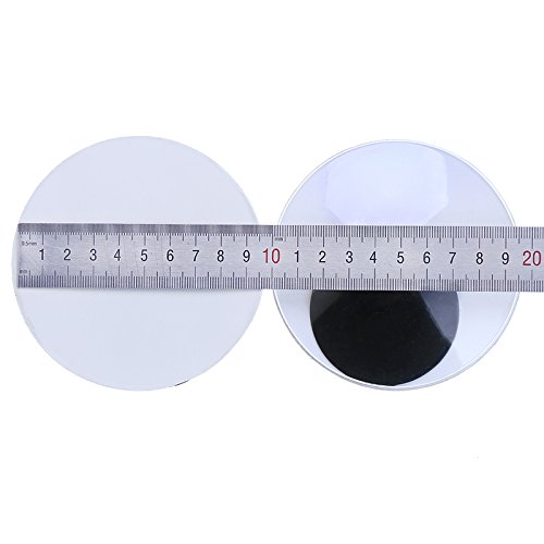 Decora 4 Inch Giant Plastic Wiggle Googly Eyes With Adhesive Set Of 2 #TOP1