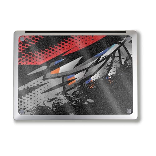 Image of Glossy Glitter Laptop Skin Compatible with Alienware M18 R2 (2024) - Blade Fan - Premium 3M Vinyl Protective Wrap Decal Cover - Easy to Apply | Crafted in The USA by MightySkins