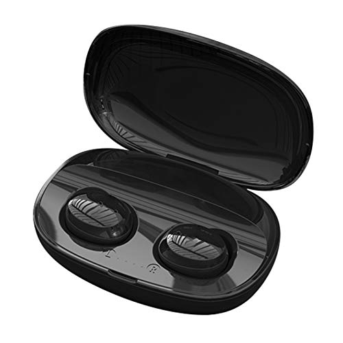 SEAAN Auriculares de traducci�n Bluetooth, traductor instant�neo multifuncional de 80 idiomas con caja de carga de 1200 mAh para viajar, aprender, comunicaci�n empresarial