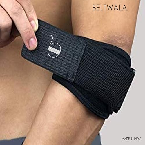 Image of Unisex Tennis Elbow Support Brace for Pain Relief Forearm Elbow Support Strap Adjustable Compression Sleeve for Injury Recovery Orthopedic Support- Universal