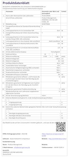 TELEFUNKEN Fernseher 40 Zoll Smart TV Powered by TiVo Full HD, HDR TV mit Triple-Tuner und 6 Monate HD+ inkl., LED Fernseher XF40TP900S (2026) TELEFUNKEN Fernseher 40 Zoll Smart TV Powered by TiVo Full HD, HDR TV mit Triple-Tuner und 6 Monate HD+ inkl., LED Fernseher XF40TP900S (2026)