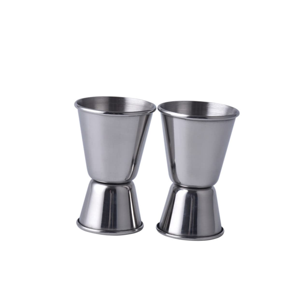 STOBAZA 15/30ml Stainless Steel Double Cocktail Jigger Measure Cup for Bar Restaurant Home