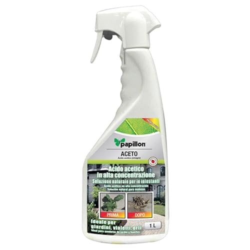 PAPILLON - DISERBANTE ACIDO ACETICO lt 1 azione caustica altera i tessuti delle infestanti fino a bruciarli