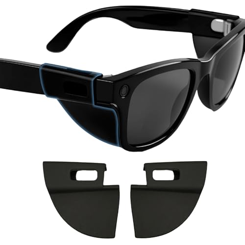 Image of ZORBES Meta Glasses LED Blocker Side Shields, Gen 1 /2 Silicone Accessory