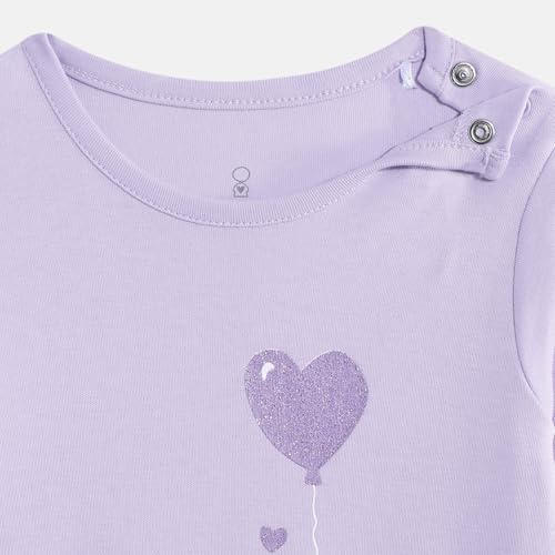 Image of Mothercare Baby Romper Sleepsuit Autumn Print Full Sleeve Pink