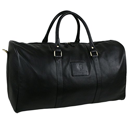 Sac de voyage Hansson mixte marron noir idéal pour vos weekends et grands déplacements
