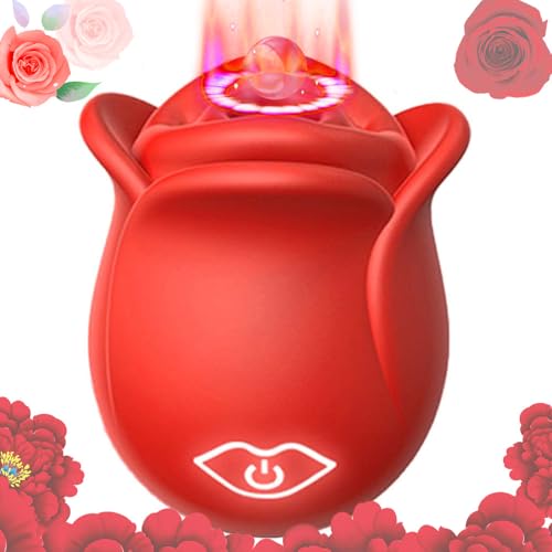 Rose Red Handheld Massage Ball Deep Tissue Tool for Women Q915