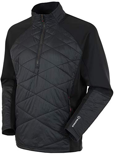 Sun Ice Duke Hybrid Pullover (L) Black/Real Red