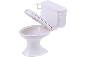 Miniature Dollhouse Toilet: The Perfect Bathroom Addition