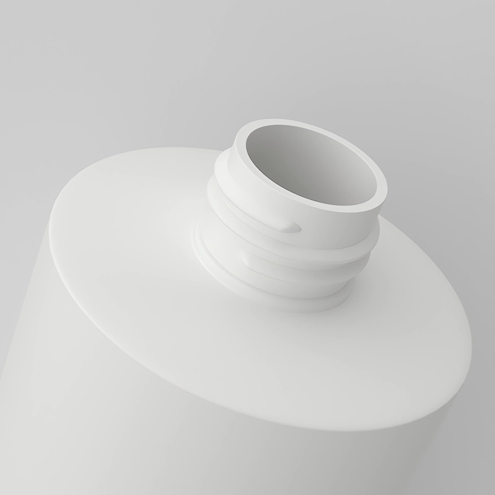 24 Pezzi 200ml flaconi vuoti da Bianco, ricaricabili, in plastica da viaggio, per lozione e shampoo Cosmetica Bottiglie con Pompa Flaconi di Lozione