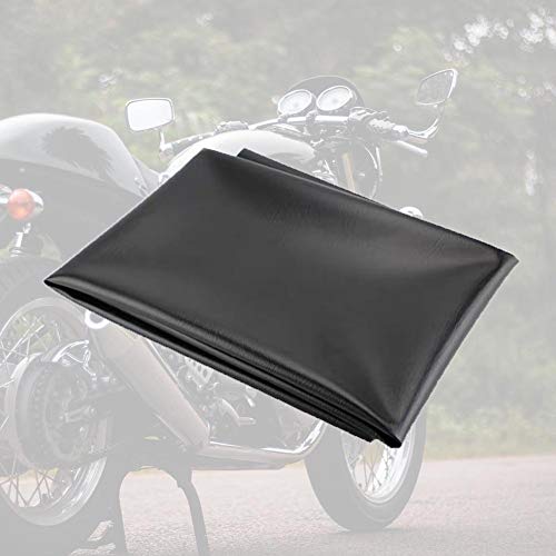xtsfx 1 Motorrad Sattelbezug Motorrad Sattelbezug schwarz Leder Universal Leder Sitzprotektor Die meisten Motorräder haben eine verschleißfeste und wasserdichte Beschichtung, 100cmx70 cm