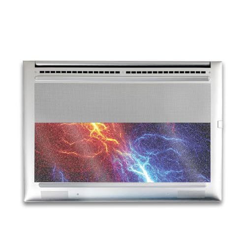 Image of Glossy Glitter Gaming Skin Compatible with HP Envy x360 16 inch (2023) - Color Lightning - Premium 3M Vinyl Protective Wrap Decal Cover - Easy to Apply | Crafted in The USA by MightySkins