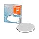 LEDVANCE Smart LED Badezimmerlampe Chrome, 18W, 2100LM, 3000-6500K, 30cm, IP44, Orbis Disc Wandleuchte, Badezimmerleuchte mit Wifi Technologie, dimmbar, steuerbar über App und Sprachassistenten