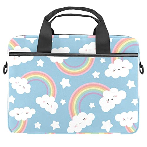 Sac à bandoulière ordinateur licorne et étoiles jaunes, le cadeau idéal pour la rentrée