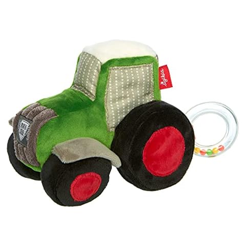 SIGIKID 42738 Traktor Play & Cool Mädchen und Jungen Babyspielzeug empfohlen ab 3 Monaten grün Cover