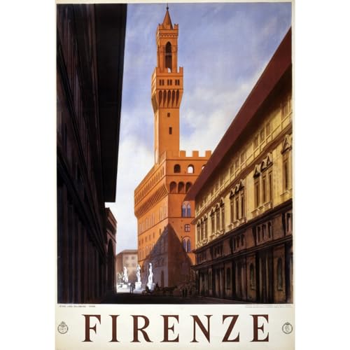 Impression giclée Firenze ARTICULOZY pour habiller un mur vide de bureau