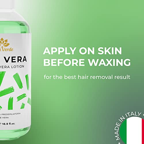 image for Bella Verde Pre and Post Waxing Care - Home Kit for Women and Men - Pa