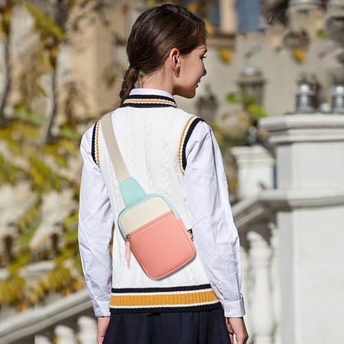 Image of Birthday Back to School Gifts for Teen Girls 8-12, Fanny Pack Crossbody Bag | 8 9 10 11 12 Year Old Girl Birthday Gifts, Kids Sling Bag Purse Travel Essential, Preppy Fashion Tween Girl Gift Trendy Stuff