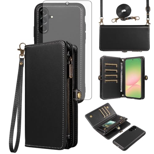 Coque Samsung Galaxy A56 protection antichoc Asuwish CSYBYW008 UK étui noir résistant