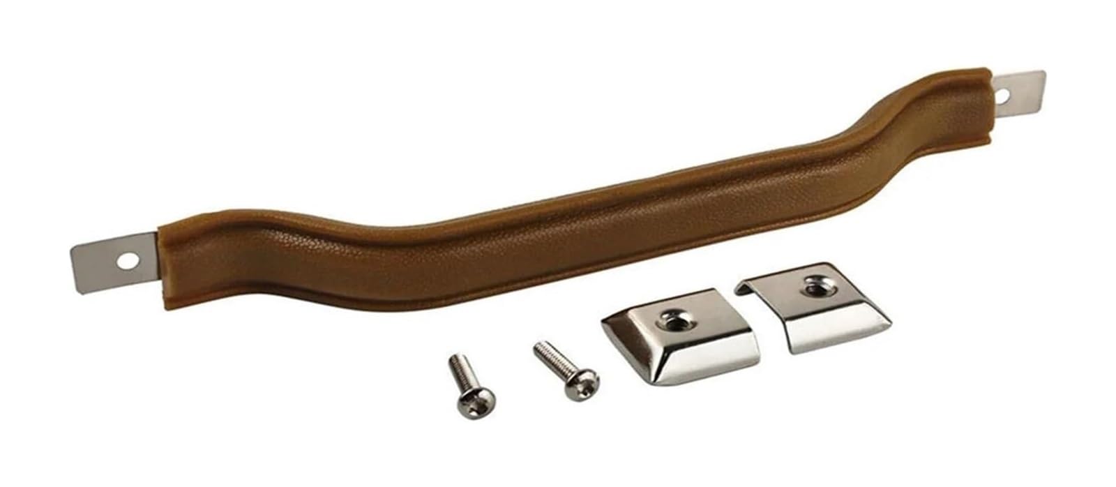 TYTYASS Inner Door Handle for Jeep CJ5 CJ7 CJ8 for Wrangler YJ 1976-19986 Car Inner Door Handle Pull Strap Trim Brown 55009801KS