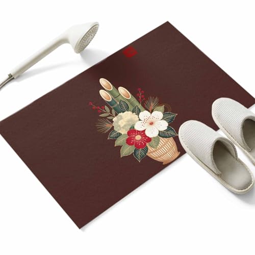 LEO BON ���փ}�b�g �h�A�}�b�g �J�[�y�b�g �g�C�� ���� ���ӂ� �����` ���� �z�� �􂦂� �L�b�`�� �k���� ������� �K�i ����~�ߕt �R�� �h�L �h�� �a�� �� �叼 �����j�� �u���E�� 40×60cm