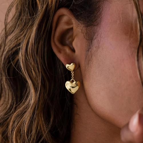 Image of Small Gold Huggie Hoop Earrings Set for Women Men Hypoallergenic 14K Plated Stack Cartilage Earrings, Sterling Silver Multiple Piercing Lightweight Mini Thin Cute Dainty Trendy Jewelry Gifts for Women