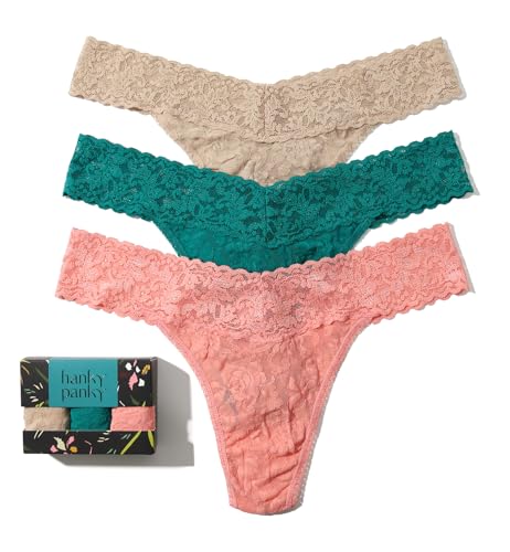 Image of hanky panky ORG THG 3PK PRNT BOX