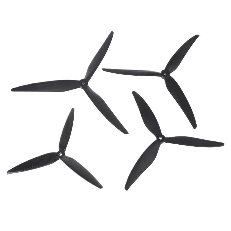 2Coppie Elica 3Pali silenziosa sgancio rapido CW CCW Drone FPV 7Pollici