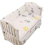 Cuna LAN Parachoques for Bebés Que Rodea El Juego De Cama f