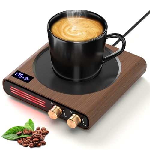CEROBEAR Coffee Mug Warmer, 9 Tempreture Settings Coffee Warmer for Desk with Auto Shut Off, Smart...