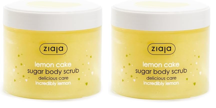 Ziaja Lemon Cake Exfoliante Corporal De Azúcar - 300 Ml (Packung mit 2)