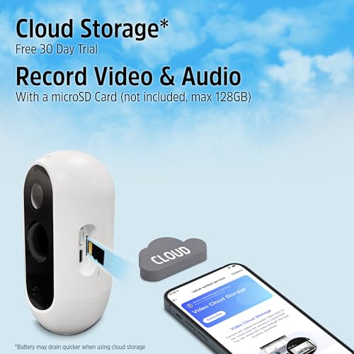 Energizer Smart 2K Outdoor Battery Security Camera, Wireless, Rechargeable, Weather-Resistant, Live View, 2-Way Audio, Night Vision, Motion Alerts, Hub-Free Wi-Fi, Remote Access, Records Video/Audio - image 7