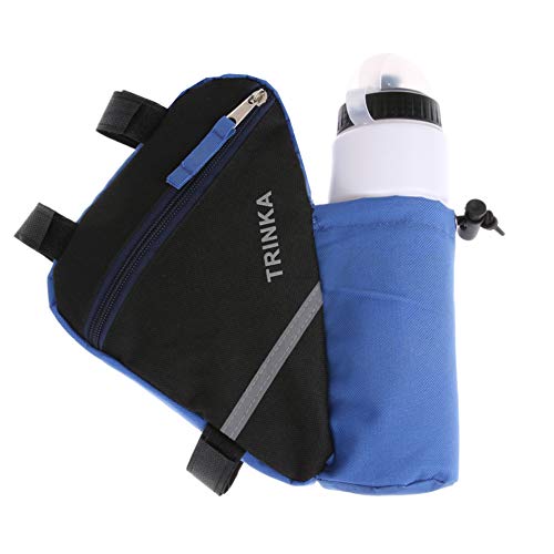 MOOCY Ultraleichte, reflektierende Sport-Fahrrad-Aufbewahrungstasche mit Wasserflaschen-Tasche Cover