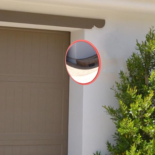Espejo de tráfico redondo para control visual en pasillos y zonas interiores 4