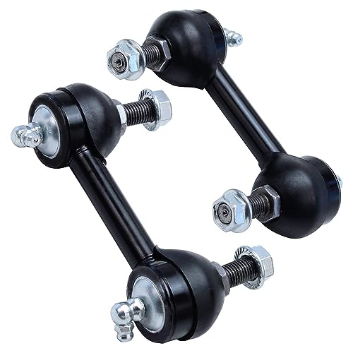 Image of Detroit Axle - 12pc Front End Suspension Kit for 1998-2001 Nissan Altima 1999 2000, 2 Lower Control Arms w /Ball Joints, 4 Front & Rear Sway Bar Links, 4 Inner & Outer Tie Rods, 2 Boots Replacement