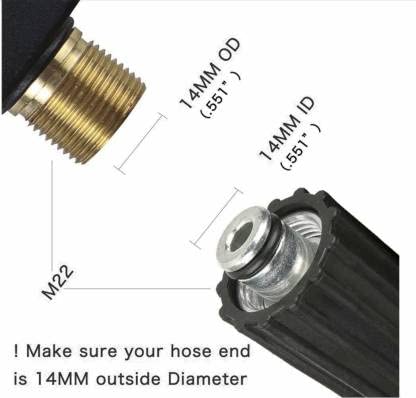 Image of Pressure Washer Water Spray Gun for Car Wash Floor Cleaning | Free Inlet Filter | Suitable for every Pressure Washer | Universal Fitting | Durable | Premium Quality