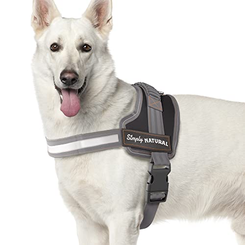 𝗧𝗵𝗲 𝗪𝗶𝗻𝗻𝗲𝗿 𝟮𝟬𝟮𝟭* Arnes Perro Grande, Arnes Perro Antitirones, Arnes Antitirones Perro, Arnés Antiescape Perros con Cierres de Velcro, Chaleco Acolchado Ajustable, Dog Harness, Large