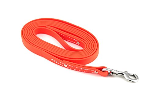 Leerburg BioThane Leash - Orange (4')