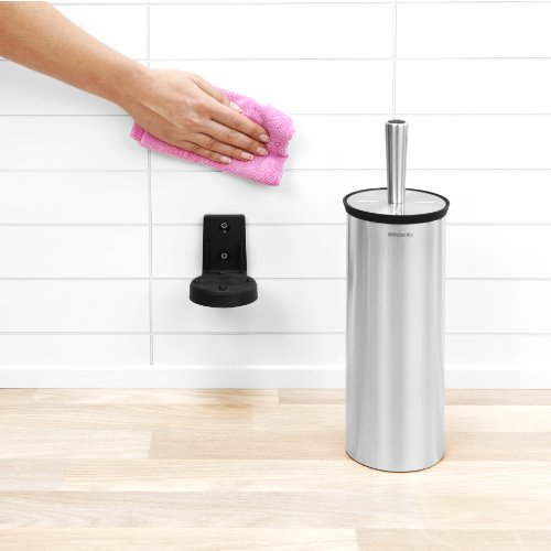 Image of Brabantia Stainless Toilet Brush, Metal /Plastic, Matt Steel