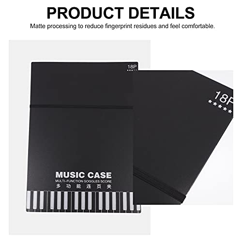 Generic Muziekblad Bestand Papier Documenten Opbergmap Houder Uitbreidbaar Muziek Binder voor Tekening Wijzigen… - Image 3
