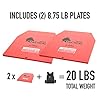 WOLF TACTICAL Weight Vest Plates - 5.75/8.75/14.5/19.75LB Pairs - WODs, Strength Training, Running, Heavy Workouts