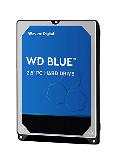 WD Blue 2TB Mobile Hard Drive - 5400 RPM Class, SATA 6 Gb/s, 128 MB Cache, 2.5in - WD20SPZX