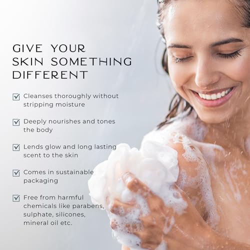 Image of LONDON Baroque Luxury Body Wash Shower Gel for Men & Women | Moisturizing with Natural Oils | Gentle on Sensitive Skin | 300 ml