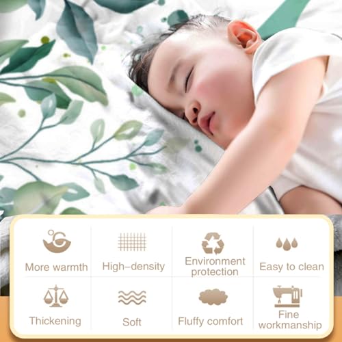 Image of Personalized Baby Blanket with Name, Custom Name Blanket for Kids Soft Flanne Blankets in Easter Personalized Baby Gifts for Infant Newborn Shower (Blue)